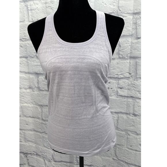 lululemon athletica Tops - Lululemon Swiftly Tech Racerback Tank Top Lilac Size 6